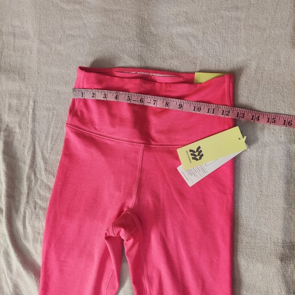 Women's Allover Cozy Leggings - All in Motion™ Heathered Pink Sz Small - Picture 6 of 11